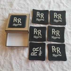 Crown Royal - R&R Reserve coasters and box